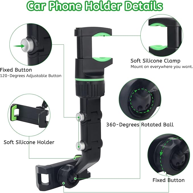 360° Rotatable Phone Holder For Car