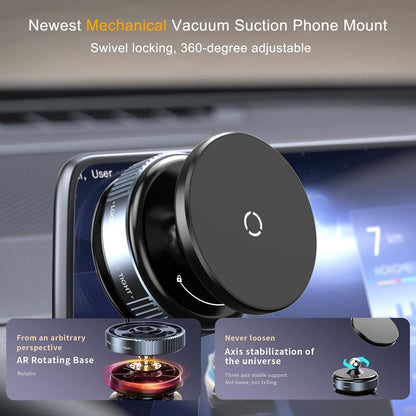 Magnetic Vacuum Car Phone Holder